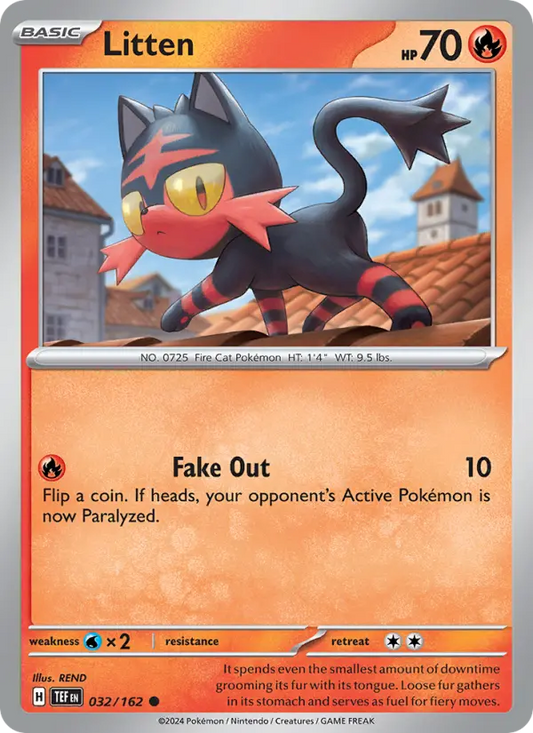 Litten 32 Temporal Forces Pokesingles