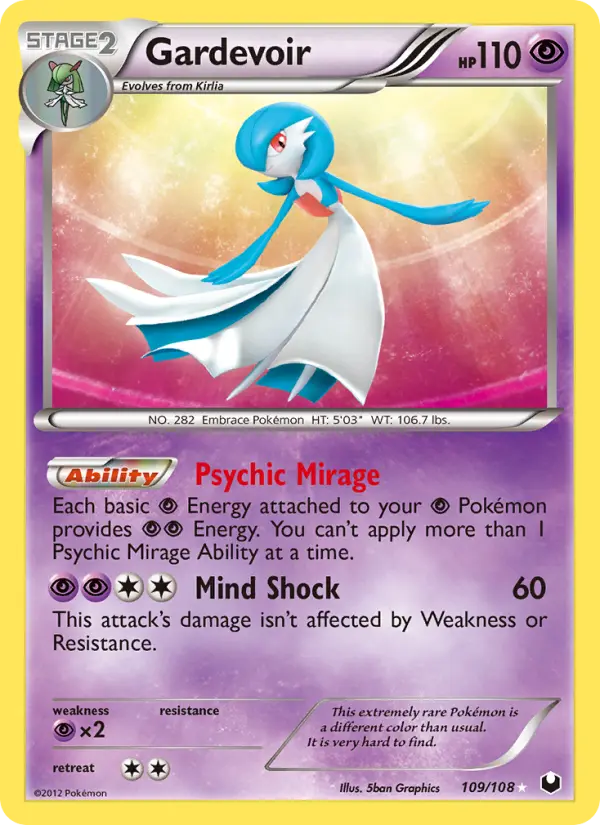 Gardevoir 109 Dark Explorers Pokesingles