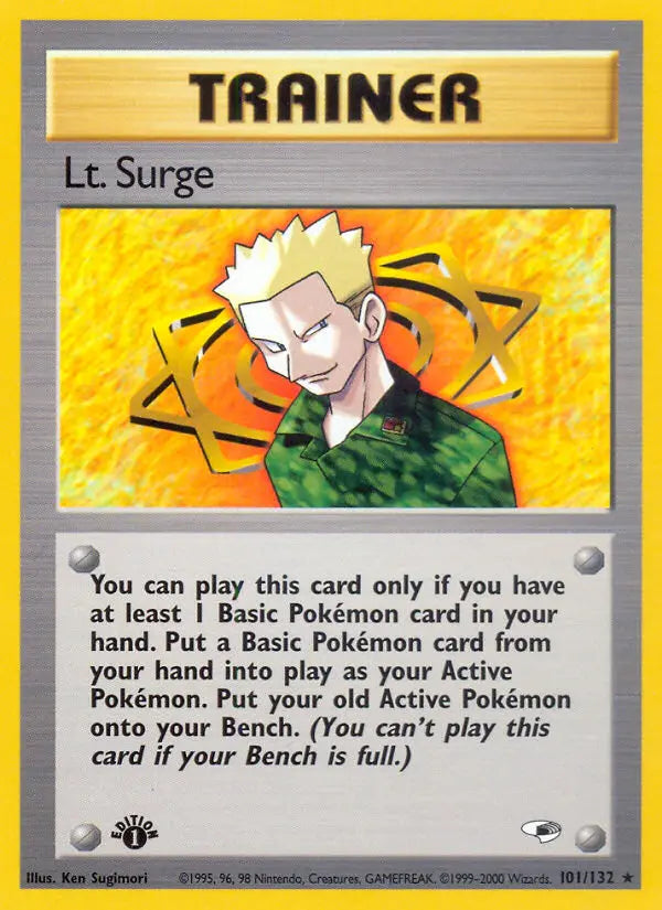 Lt. Surge 101 Gym Heroes Pokesingles