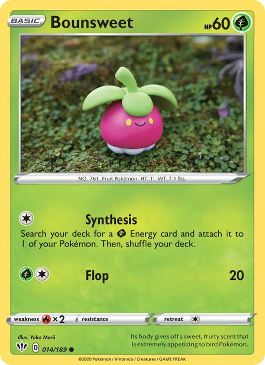 Bounsweet 14 Darkness Ablaze Pokesingles