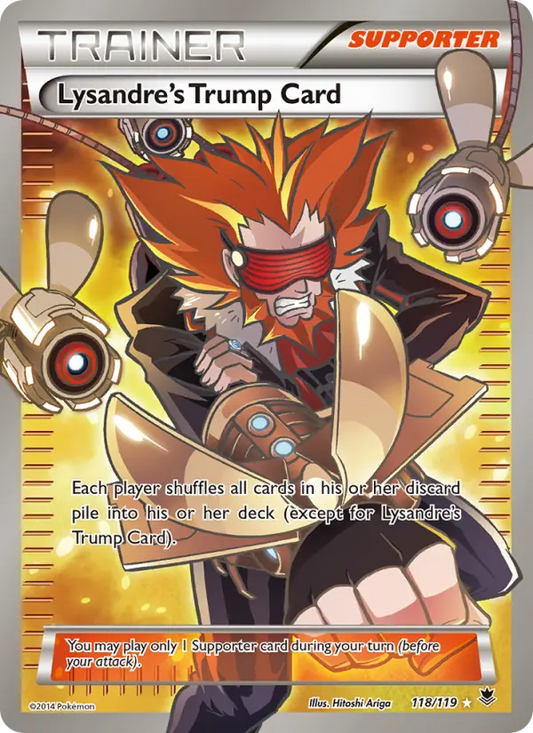 Lysandre's Trump Card 118 Phantom Forces Pokesingles