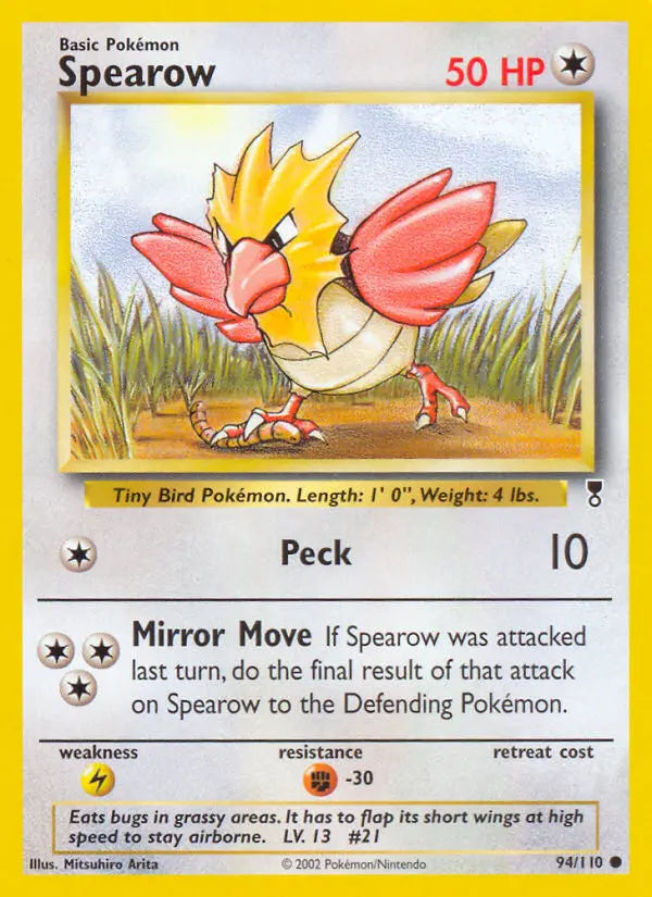 Spearow 94 Legendary Collection Pokesingles