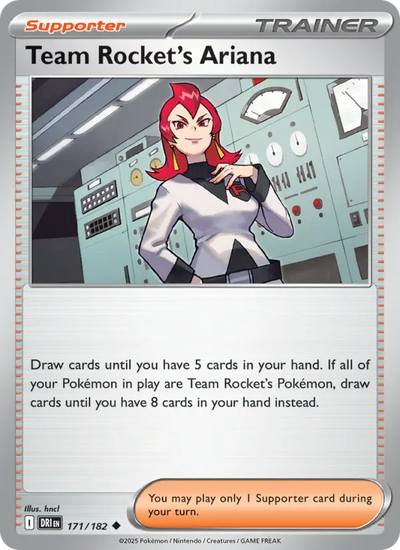 Team Rocket's Ariana 171 Destined Rivals Pokesingles