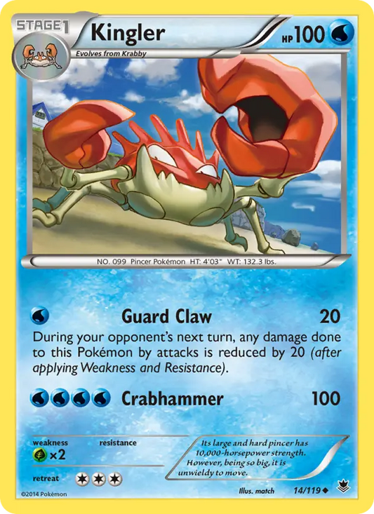 Kingler 14 Phantom Forces Pokesingles