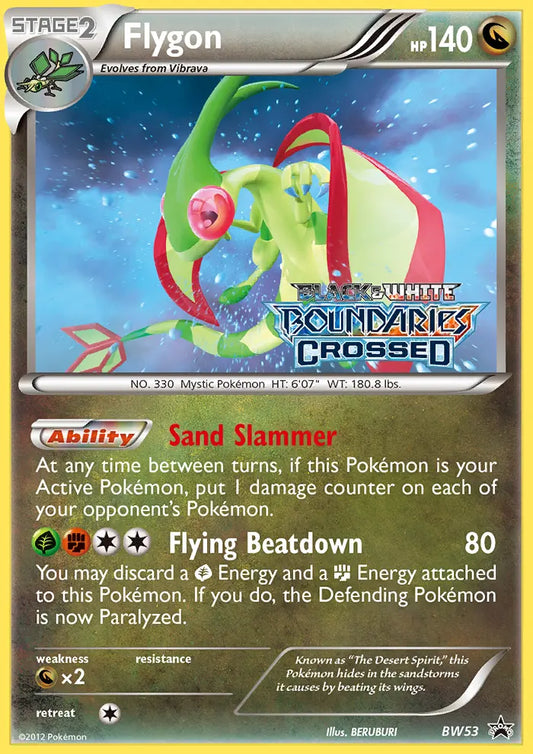 Flygon BW53 BW Black Star Promos Pokesingles