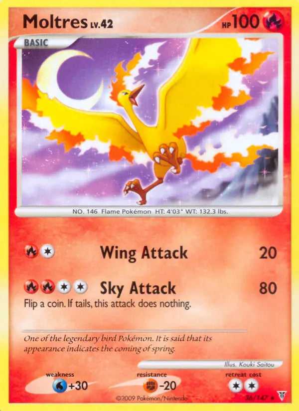 Moltres 36 Supreme Victors Pokesingles