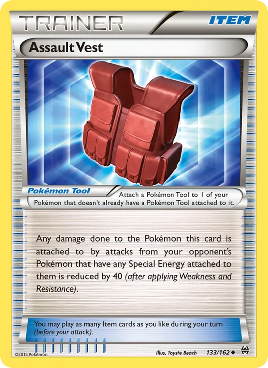 Assault Vest 133 BREAKthrough Pokesingles