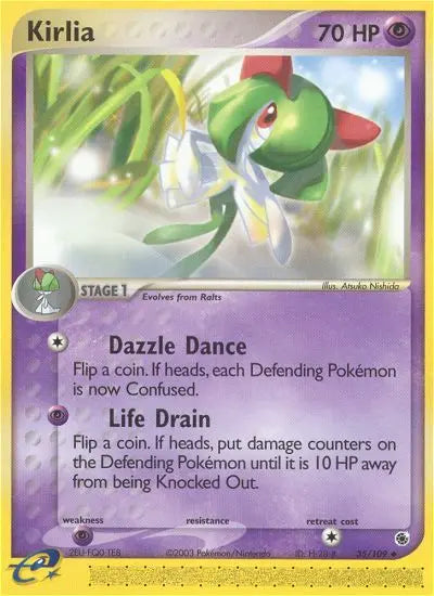 Kirlia 35 Ruby & Sapphire Pokesingles