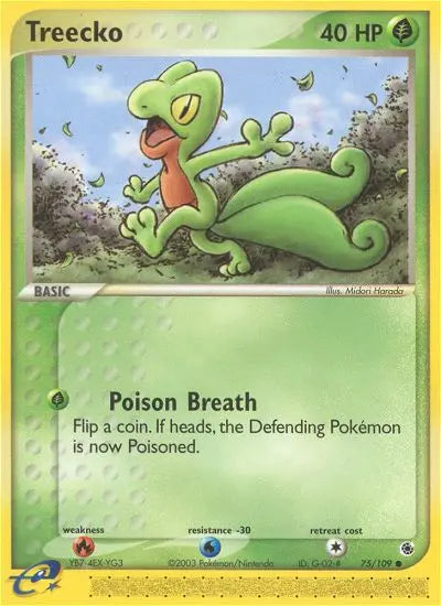 Treecko 75 Ruby & Sapphire Pokesingles