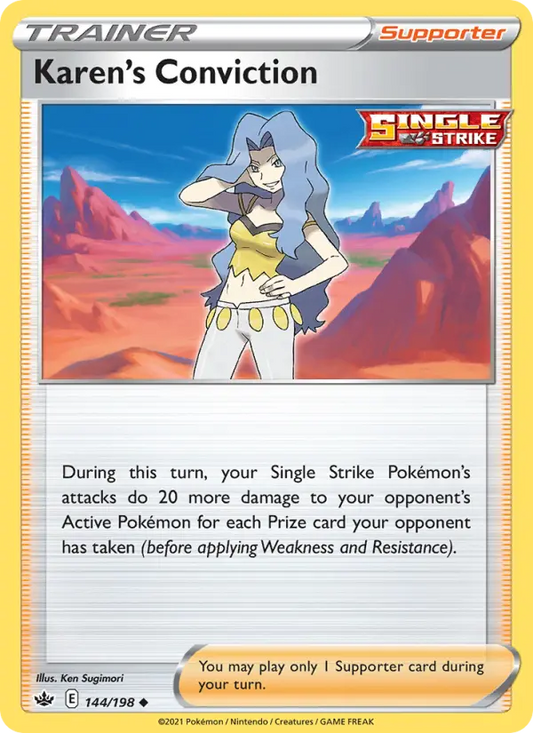 Karen's Conviction 144 Chilling Reign Pokesingles