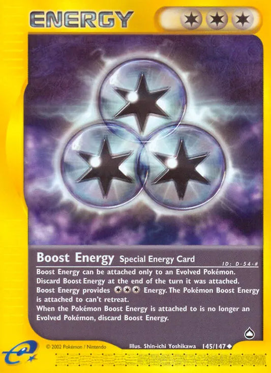 Boost Energy 145 Aquapolis Pokesingles