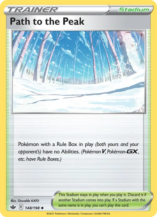 Path to the Peak 148 Chilling Reign Pokesingles