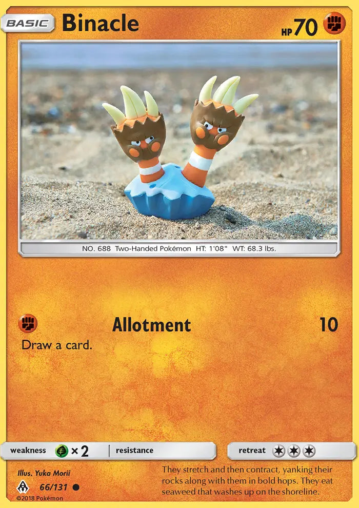 Binacle 66 Forbidden Light Pokesingles