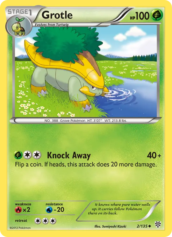 Grotle 2 Plasma Storm Pokesingles