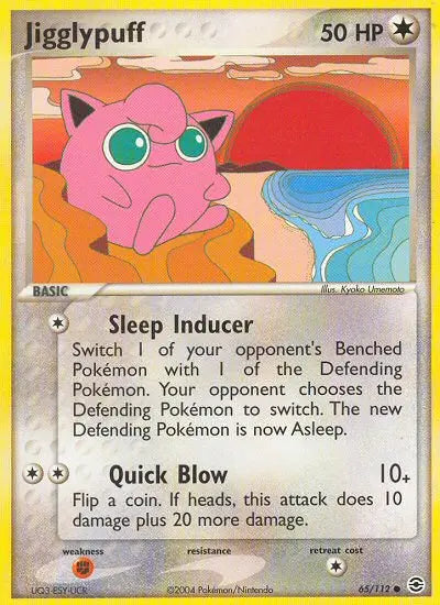 Jigglypuff 65 FireRed & LeafGreen Pokesingles