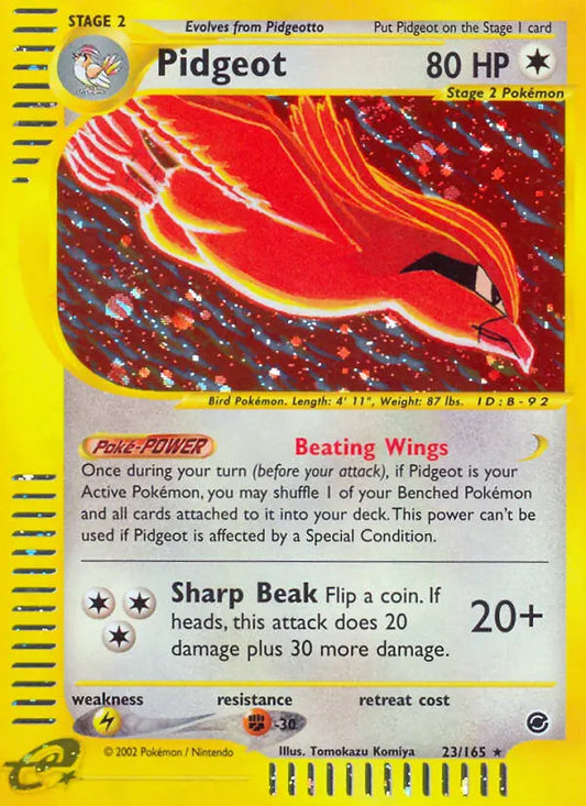 Pidgeot 23 Expedition Base Set Pokesingles