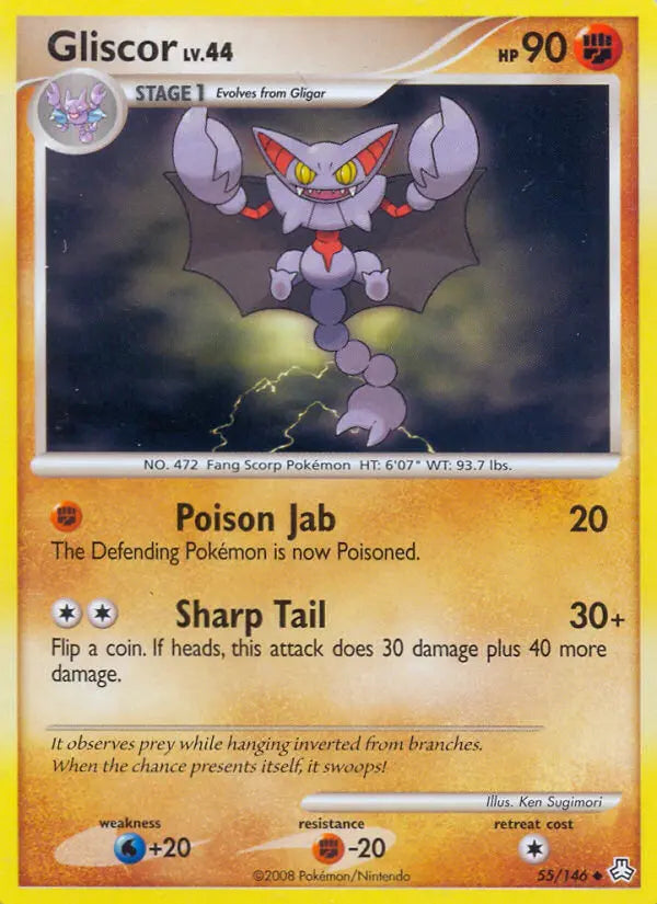 Gliscor 55 Legends Awakened Pokesingles