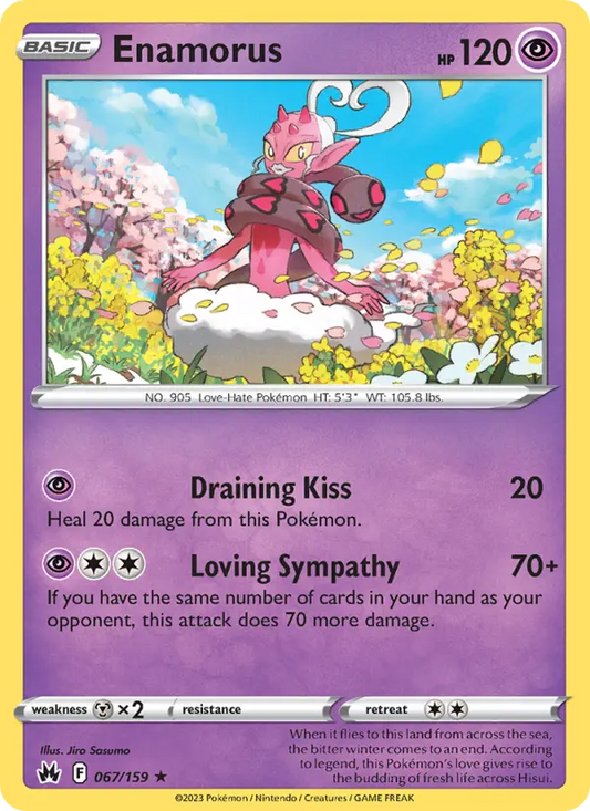 Enamorus 67 Crown Zenith Pokesingles