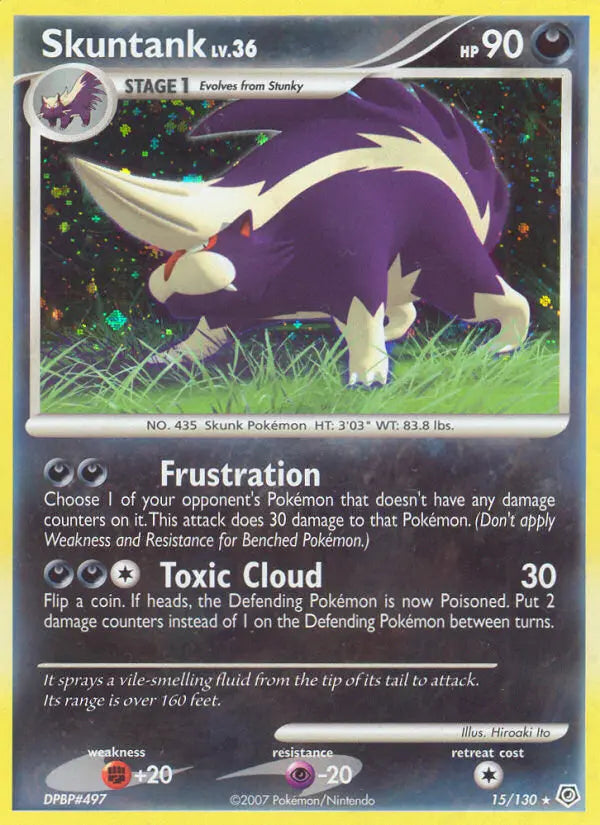 Skuntank 15 Diamond & Pearl Pokesingles