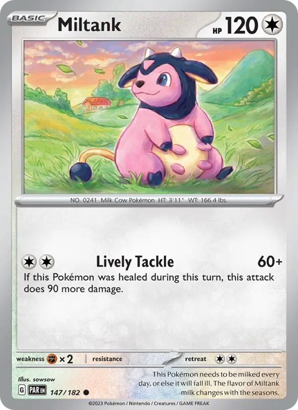 Miltank 147 Paradox Rift Pokesingles