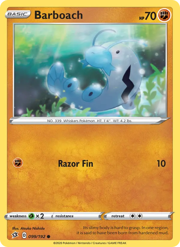 Barboach 99 Rebel Clash Pokesingles