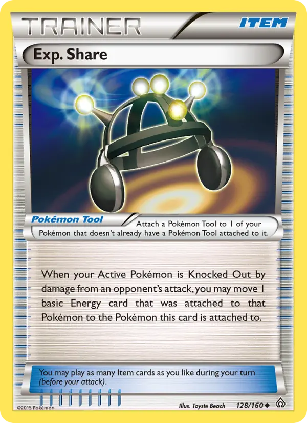 Exp. Share 128 Primal Clash Pokesingles