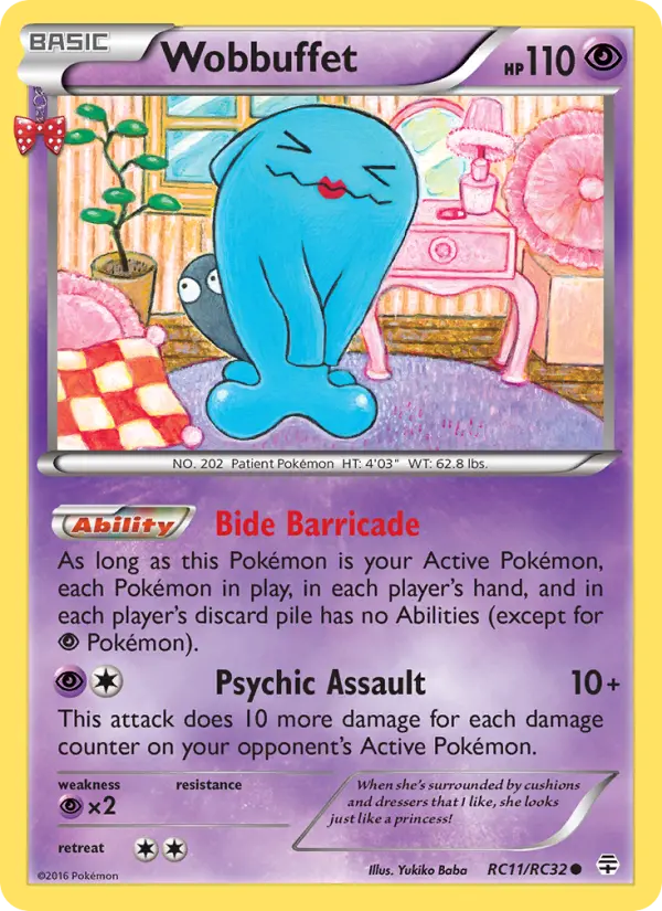 Wobbuffet RC11 Generations Pokesingles