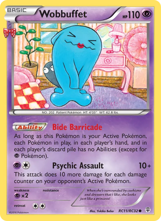 Wobbuffet RC11 Generations Pokesingles