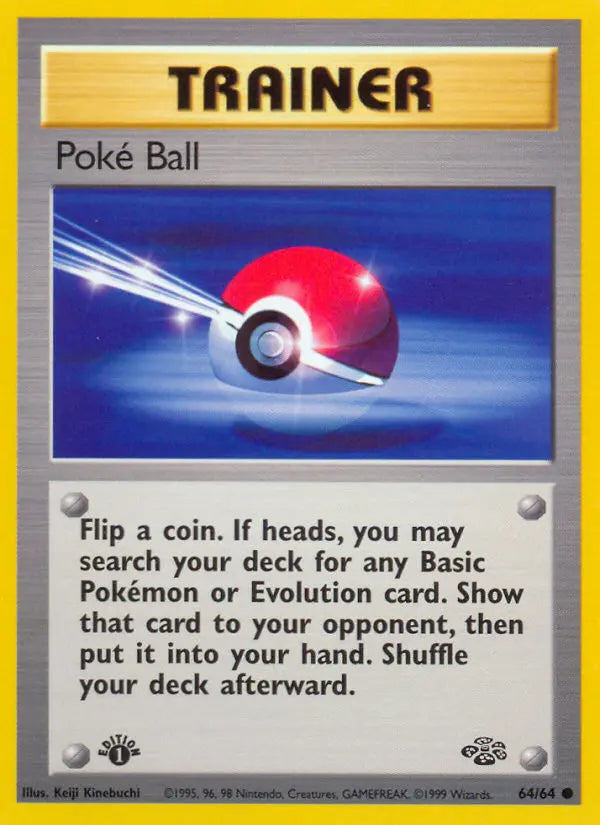 Poké Ball 64 Jungle Pokesingles