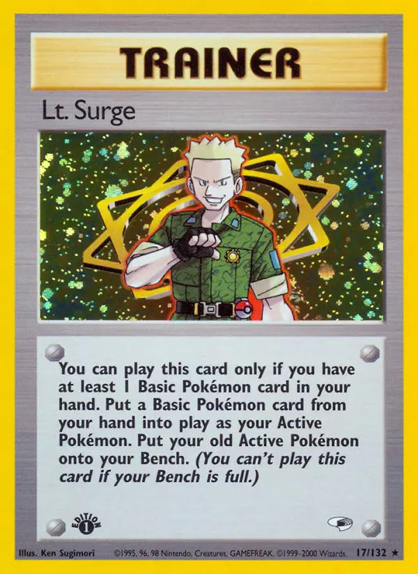 Lt. Surge 17 Gym Heroes Pokesingles