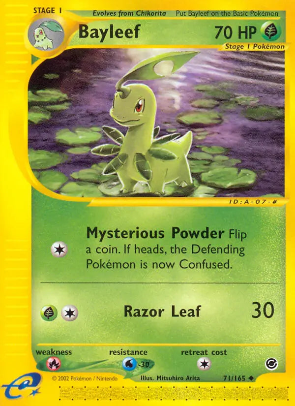 Bayleef 71 Expedition Base Set Pokesingles