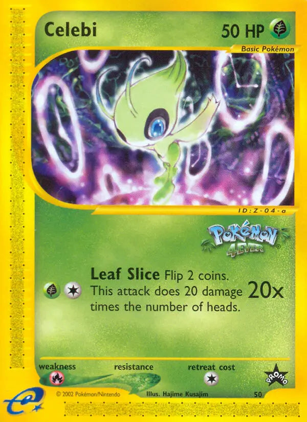 Celebi 50 Wizards Black Star Promos Pokesingles