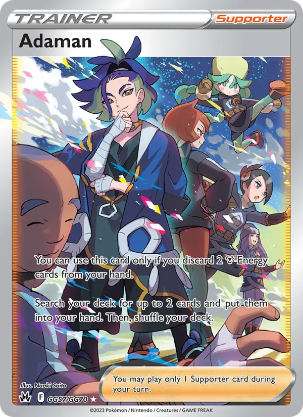 Adaman GG57 Crown Zenith Pokesingles