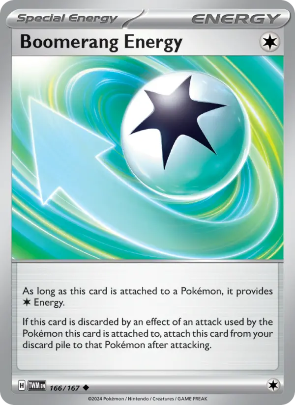 Boomerang Energy 166 Twilight Masquerade Pokesingles