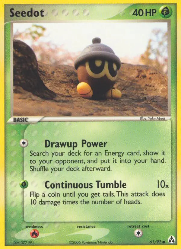Seedot 61 Legend Maker Pokesingles