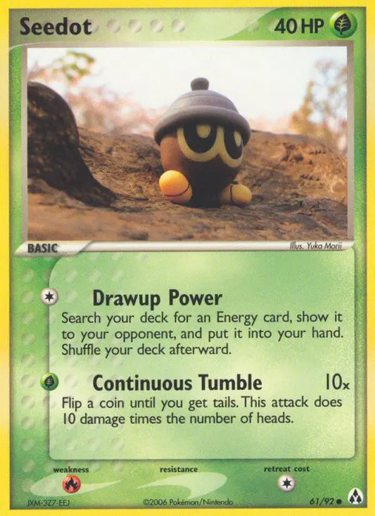 Seedot 61 Legend Maker Pokesingles