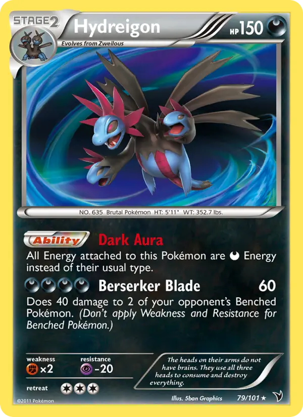 Hydreigon 79 Noble Victories Pokesingles