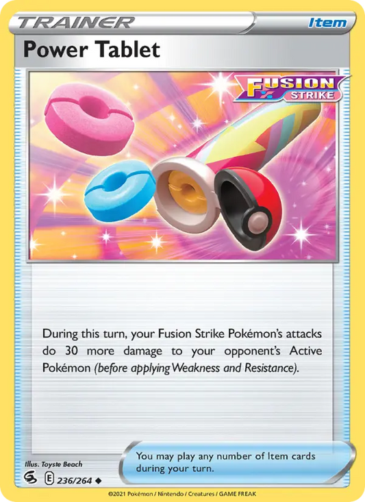 Power Tablet 236 Fusion Strike Pokesingles