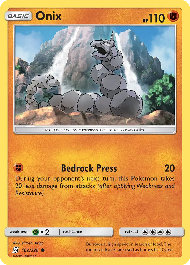 Onix 103 Unified Minds Pokesingles