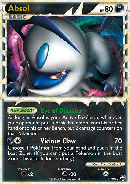 Absol 91 Triumphant Pokesingles