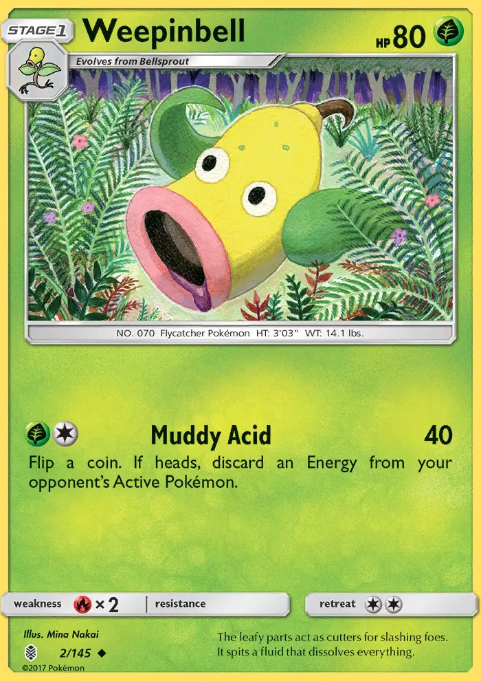 Weepinbell 2 Guardians Rising Pokesingles