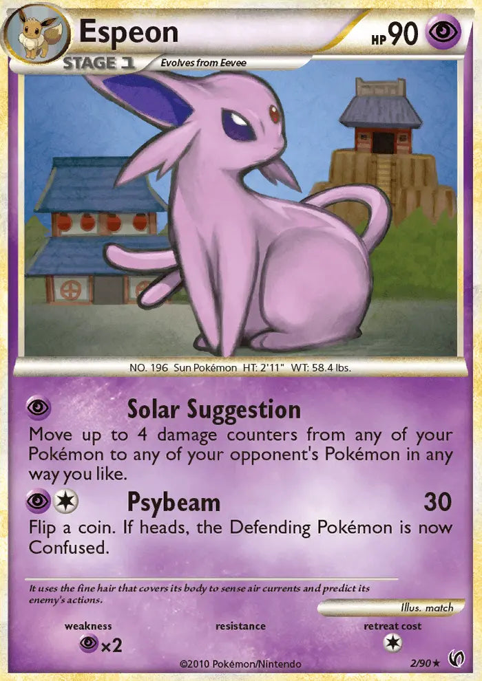 Espeon 2 Undaunted Pokesingles
