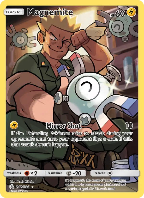 Magnemite 242 Cosmic Eclipse Pokesingles