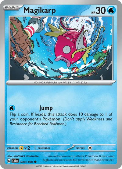 Magikarp 44 Scarlet & Violet Pokesingles