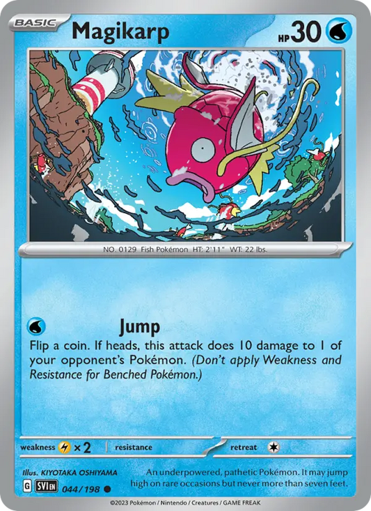 Magikarp 44 Scarlet & Violet Pokesingles