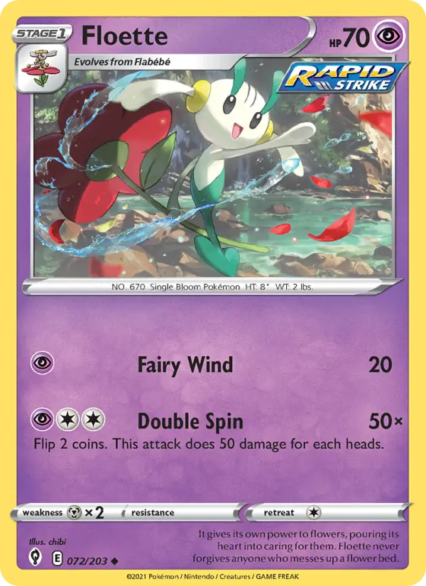 Floette 72 Evolving Skies Pokesingles