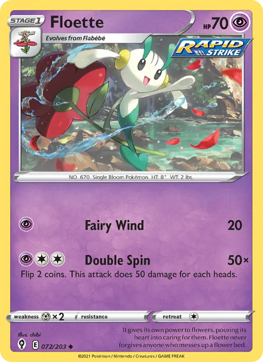 Floette 72 Evolving Skies Pokesingles