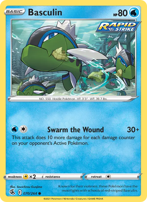 Basculin 70 Fusion Strike Pokesingles