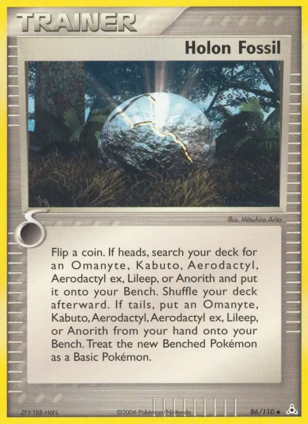 Holon Fossil 86 Holon Phantoms Pokesingles