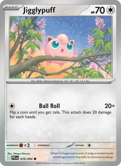 Jigglypuff 76 Phantasmal Flames Pokesingles